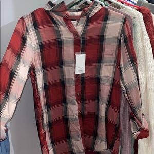 kohl’s plaid shirt